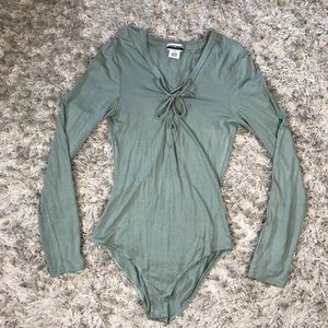 Lace Up Bodysuit